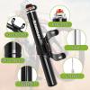 image:imageBUCKLOS Mini Bike Tire Pump with Gauge Portable Bicycle Hand Air Pump 160Psi Presta Schrader Valve Spring Air Pressure Gauge for Mountain Bike Road Bikes Balls Handheld Accessories ToolNone of Air Pressure Gauge