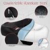 image:imageBUCKLOS New Noseless Bike Seat for Comfort MenampWomen Extra Wide Bicycle Seat Cushion Oversized Comfortabele Foam Padded Bike Saddle for Peloton Exercise Bike Ebike Cruiser Bikes114L94WRed