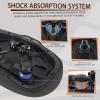 image:imageBUCKLOS New Noseless Bike Seat for Comfort MenampWomen Extra Wide Bicycle Seat Cushion Oversized Comfortabele Foam Padded Bike Saddle for Peloton Exercise Bike Ebike Cruiser Bikes13L94WBlack