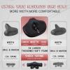 image:imageBUCKLOS New Noseless Bike Seat for Comfort MenampWomen Extra Wide Bicycle Seat Cushion Oversized Comfortabele Foam Padded Bike Saddle for Peloton Exercise Bike Ebike Cruiser Bikes114L94WRed