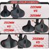 image:imageBUCKLOS Wide Bike Seat for Men Women Ebike Seats Comfort Extra Large Comfortable Bicycle Seats Saddle for EbikeCrusierExercisePeloton BikeW127Oversized comfy ridesBlack