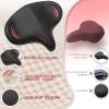 image:imageBUCKLOS Wide Bike Seat for Men Women Ebike Seats Comfort Extra Large Comfortable Bicycle Seats Saddle for EbikeCrusierExercisePeloton BikeW14Oversized comfy ridesRed