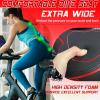 image:imageBUCKLOS Wide Bike Seat for Men Women Ebike Seats Comfort Extra Large Comfortable Bicycle Seats Saddle for EbikeCrusierExercisePeloton BikeW98relaxed comfy ridesRed