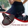 image:imageBUCKLOS Wide Bike Seat for Men Women Ebike Seats Comfort Extra Large Comfortable Bicycle Seats Saddle for EbikeCrusierExercisePeloton BikeW98relaxed comfy ridesRed
