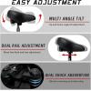 image:imageBUCKLOS Wide Bike Seat for Men Women Ebike Seats Comfort Extra Large Comfortable Bicycle Seats Saddle for EbikeCrusierExercisePeloton BikeW98relaxed comfy ridesBlack