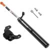 image:imageBUCKLOS Mini Bike Tire Pump with Gauge Portable Bicycle Hand Air Pump 160Psi Presta Schrader Valve Spring Air Pressure Gauge for Mountain Bike Road Bikes Balls Handheld Accessories ToolWith Spring Pressure Gauge