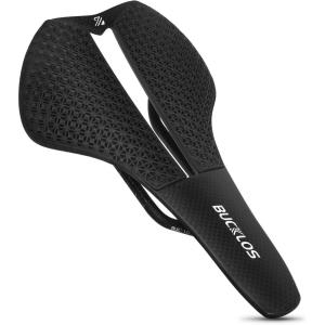 image:imageBUCKLOS 3D Printed Bike Saddle Road Bike Mountain Bike Seat CushionFull Carbon Fiber Mountain Bike Bicycle Saddle  Support Road MTB BMX and Gravel BikeUPEFA S9100 3D