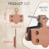 image:imageBUCKLOS Bike Disc Brake PadsBicycle Disk Brake Pads for Sram Avid Elixir E1 E3 E5 E7 E9 ER ER CR Mag Level TL T Sram XX X0 X7 X9 XXWC DB1 DB3 DB5 for Mountain BikeEbikeRoad BikeScooterSinteredMetal2PC