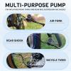 image:imageBUCKLOS Shock Pump Mountain Bike Suspension Pumps Air Fork Rear Shock 300 Psi  400 Psi High Pressure Shock Pumps with Gauge for MTBRoad Bikes No Air Loss Schrader Valve Bicycle Tool400Psi