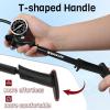 image:imageBUCKLOS Shock Pump Mountain Bike Suspension Pumps Air Fork Rear Shock 300 Psi  400 Psi High Pressure Shock Pumps with Gauge for MTBRoad Bikes No Air Loss Schrader Valve Bicycle Tool400Psi