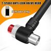 image:imageBUCKLOS Shock Pump Mountain Bike Suspension Pumps Air Fork Rear Shock 300 Psi  400 Psi High Pressure Shock Pumps with Gauge for MTBRoad Bikes No Air Loss Schrader Valve Bicycle Tool300Psi
