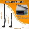 image:imageBUCKLOS Shock Pump Mountain Bike Suspension Pumps Air Fork Rear Shock 300 Psi  400 Psi High Pressure Shock Pumps with Gauge for MTBRoad Bikes No Air Loss Schrader Valve Bicycle Tool300Psi