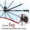 image:imageBUCKLOS Shock Pump Mountain Bike Suspension Pumps Air Fork Rear Shock 300 Psi  400 Psi High Pressure Shock Pumps with Gauge for MTBRoad Bikes No Air Loss Schrader Valve Bicycle Tool400Psi