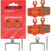 image:imageBUCKLOS Bike Disc Brake PadsBicycle Disk Brake Pads for Sram Avid Elixir E1 E3 E5 E7 E9 ER ER CR Mag Level TL T Sram XX X0 X7 X9 XXWC DB1 DB3 DB5 for Mountain BikeEbikeRoad BikeScooterMultiMetallic2PC