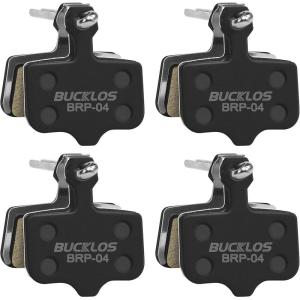 image:imageBUCKLOS Bike Disc Brake PadsBicycle Disk Brake Pads for Sram Avid Elixir E1 E3 E5 E7 E9 ER ER CR Mag Level TL T Sram XX X0 X7 X9 XXWC DB1 DB3 DB5 for Mountain BikeEbikeRoad BikeScooterResin4PC