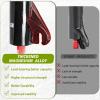 image:imageBUCKLOS 2627529 inch Travel 140mm MTB Air Suspension Fork Rebound Adjustment 34mm Stanchions 118 Threadless StraightTapered 9100mm QR ManualRemote Lockout XC AM Mountain Bicycle Front ForksTaperedmanual