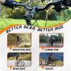 image:imageBUCKLOS Adjustable Bike Stem 318mm 254mm Riser Handlebar Stem 100110120130140mm 60 Degree Extender Bicycle Mountain Bike Stems for MTB Road EBike BMX318130mm