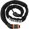 image:imageBUCKLOS Bike Chain Lock Heavy Duty Anti Theft 5 Digital Combination Bicycle Locks 33Ft 4Ft 5Ft for Bike Electric Scooter Ebike Motorcycle Door Gate Fence 6mm Thick CamouflageBlack