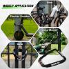 image:imageBUCKLOS Bike Chain Lock Heavy Duty Anti Theft 5 Digital Combination Bicycle Locks 33Ft 4Ft 5Ft for Bike Electric Scooter Ebike Motorcycle Door Gate Fence 6mm Thick CamouflageCAMOUFLAGE