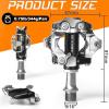 image:imageBUCKLOS Bike Clip Pedals PDM760M780 MTB Mountain Bike Clipless Dual Sided Pedals  Road Bike Spin Bike Sealed Bearing Bicycle Clips in Pedal Compatible with Shimano SPD Cleats 916 AluminumBlack2