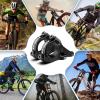 image:imageBUCKLOS Direct Mount Stem Mountain Bike 318mm 35mm Bar Clamp MTB Handlebar Stems 2 Pieces Lightweight Split High Rise Bicycle Stem Adjustable Extension 5864mm for Dual Crown Fork Downhill EnduroTITANIUM