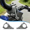 image:imageBUCKLOS Direct Mount Stem Mountain Bike 318mm 35mm Bar Clamp MTB Handlebar Stems 2 Pieces Lightweight Split High Rise Bicycle Stem Adjustable Extension 5864mm for Dual Crown Fork Downhill EnduroTITANIUM
