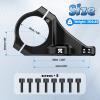 image:imageBUCKLOS Direct Mount Stem Mountain Bike 318mm 35mm Bar Clamp MTB Handlebar Stems 2 Pieces Lightweight Split High Rise Bicycle Stem Adjustable Extension 5864mm for Dual Crown Fork Downhill EnduroBLACK