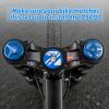 image:imageBUCKLOS Direct Mount Stem Mountain Bike 318mm 35mm Bar Clamp MTB Handlebar Stems 2 Pieces Lightweight Split High Rise Bicycle Stem Adjustable Extension 5864mm for Dual Crown Fork Downhill EnduroTITANIUM