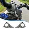 image:imageBUCKLOS Direct Mount Stem Mountain Bike 318mm 35mm Bar Clamp MTB Handlebar Stems 2 Pieces Lightweight Split High Rise Bicycle Stem Adjustable Extension 5864mm for Dual Crown Fork Downhill EnduroTITANIUM