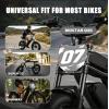 image:imageBUCKLOS Ebike Number Plate Front Dirt Bike License Plate  for Surron Talaria Downhill MTB Electric Commuter Bike Q20 S1 S2 Y1 RX X1S X X2MX3 MX4 MX5 XXXPro SS SR S  BlackGray