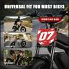 image:imageBUCKLOS Ebike Number Plate Front Dirt Bike License Plate  for Surron Talaria Downhill MTB Electric Commuter Bike Q20 S1 S2 Y1 RX X1S X X2MX3 MX4 MX5 XXXPro SS SR S  BlackRed