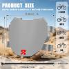 image:imageBUCKLOS Ebike Number Plate Front Dirt Bike License Plate  for Surron Talaria Downhill MTB Electric Commuter Bike Q20 S1 S2 Y1 RX X1S X X2MX3 MX4 MX5 XXXPro SS SR S  BlackGray