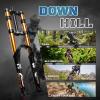 image:imageBUCKLOS Factory 38 27529 inch Downhill Fork 180mm Travel Air Suspension Fork 110  15mm Boost Straight 38mm Inner Tube Thru Axle Rebound Adjust Dual Crown Forks Disc Brake for DHAM Mountain BikesBlackgold