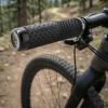 image:imageBUCKLOS GR800 GR820 3D Printed Bike Handlebar Grips Double Lockon MTB Grips with Aluminum End Plugs TPU NonSlip Waterproof Bicycle Handle Bar Grips for Mountain Bike BMX Scooter Folding BikePurple
