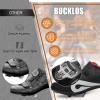 image:imageBUCKLOS KEO Pedals for Road Bike  Bicycle Clipless Sealed Bearing NylonCarbon Ultegra Clip Pedals for Indoor Cycling 91645Grey
