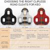 image:imageBUCKLOS KEO Pedals for Road Bike  Bicycle Clipless Sealed Bearing NylonCarbon Ultegra Clip Pedals for Indoor Cycling 9169Red