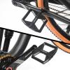 image:imageBUCKLOS MTB Flat Pedals Mountain Bike Pedals 3 Bearings CNC Adult Road Bike Pedals Bicycle Platform Aluminum Alloy NonSlip Pedal for Gravel BikeBMX 916BlackPDC860Black