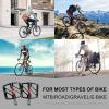 image:imageBUCKLOS MTB Flat Pedals Mountain Bike Pedals 3 Bearings CNC Adult Road Bike Pedals Bicycle Platform Aluminum Alloy NonSlip Pedal for Gravel BikeBMX 916BlackBlack