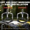 image:imageBUCKLOS Mountain Bike Flat Pedals Adult 916 Sealed Bearing Large Bicycle Pedal Aluminum Platform with Removable AntiSkid Nails and Reflectors for MTB Road Gravel BMX Ebike BikesChromeTitaniumBlackDUBearing