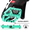 image:imageBUCKLOS Mountain Bike Pedals MTB Pedals Flat Adult Bicycle Road Bike Large Platform Nylon NonSlip Pedal for Gravel BikeHybrid Bike 916bianchi green