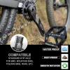 image:imageBUCKLOS Mountain Bike Pedals MTB Pedals Flat Adult Bicycle Road Bike Large Platform Nylon NonSlip Pedal for Gravel BikeHybrid Bike 916black