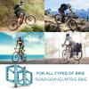 image:imageBUCKLOS Mountain Bike Pedals MTB Pedals Flat Adult Bicycle Road Bike Large Platform Nylon NonSlip Pedal for Gravel BikeHybrid Bike 916blue
