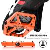 image:imageBUCKLOS Mountain Bike Pedals MTB Pedals Flat Adult Bicycle Road Bike Large Platform Nylon NonSlip Pedal for Gravel BikeHybrid Bike 916orange