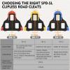 image:imageBUCKLOS Road Bike Pedals Compitable with Shimano SPDSL Cleats  Bicycle Clipless Titanium Sealed Bearing NylonAluminium Ultegra Clip Pedals for Indoor Cycling 916BH10 0
