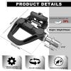 image:imageBUCKLOS Road Bike Pedals Compitable with Shimano SPDSL Cleats  Bicycle Clipless Titanium Sealed Bearing NylonAluminium Ultegra Clip Pedals for Indoor Cycling 916AluminumTi