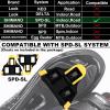 image:imageBUCKLOS Road Bike Pedals Compitable with Shimano SPDSL Cleats  Bicycle Clipless Titanium Sealed Bearing NylonAluminium Ultegra Clip Pedals for Indoor Cycling 916AluminumCrMo