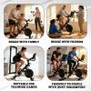image:imageBucklos Toe Caged adapters for Peloton Bike   PedalsConvert Delta to Toe Cages Pedal with Strap Ride with SneakersIndoor Exercise Bike Accessories for Friends Family Spin ClassBlack