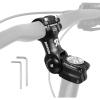 image:imageBUCKLOS Adjustable Bike Stem 318mm 254mm Riser Handlebar Stem 100110120130140mm 60 Degree Extender Bicycle Mountain Bike Stems for MTB Road EBike BMX318100mm