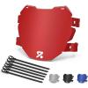 image:imageBUCKLOS Ebike Number Plate Front Dirt Bike License Plate  for Surron Talaria Downhill MTB Electric Commuter Bike Q20 S1 S2 Y1 RX X1S X X2MX3 MX4 MX5 XXXPro SS SR S  BlackRed