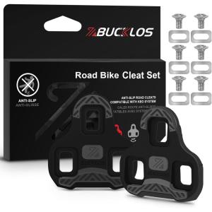 image:imageBUCKLOS KEO Pedals for Road Bike  Bicycle Clipless Sealed Bearing NylonCarbon Ultegra Clip Pedals for Indoor Cycling 9160Black
